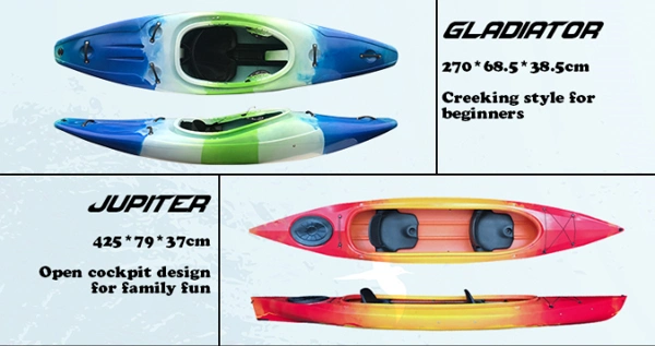 High Quality Speedy PE Surf Ski Kayak with CE for Racing Sport Surfski