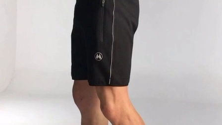 Pantaloncini da motociclista da palestra personalizzati per allenamento atletico da uomo