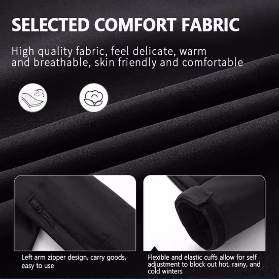 Giacca da sci riscaldata impermeabile per snowboard da sci all'aperto estremamente fredda invernale OEM