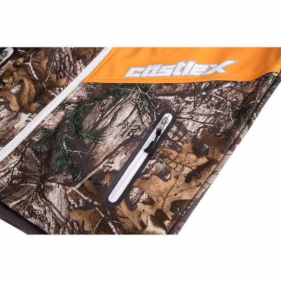 Giacca da uomo con cappuccio, impermeabile, mimetica, da sci, per esterno, caldo, invernale, da neve